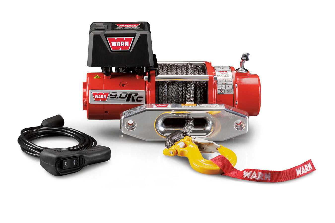 Warn WINCH 9000lb Hawse Fairlead 50ft Synthetic Winches Winches main image