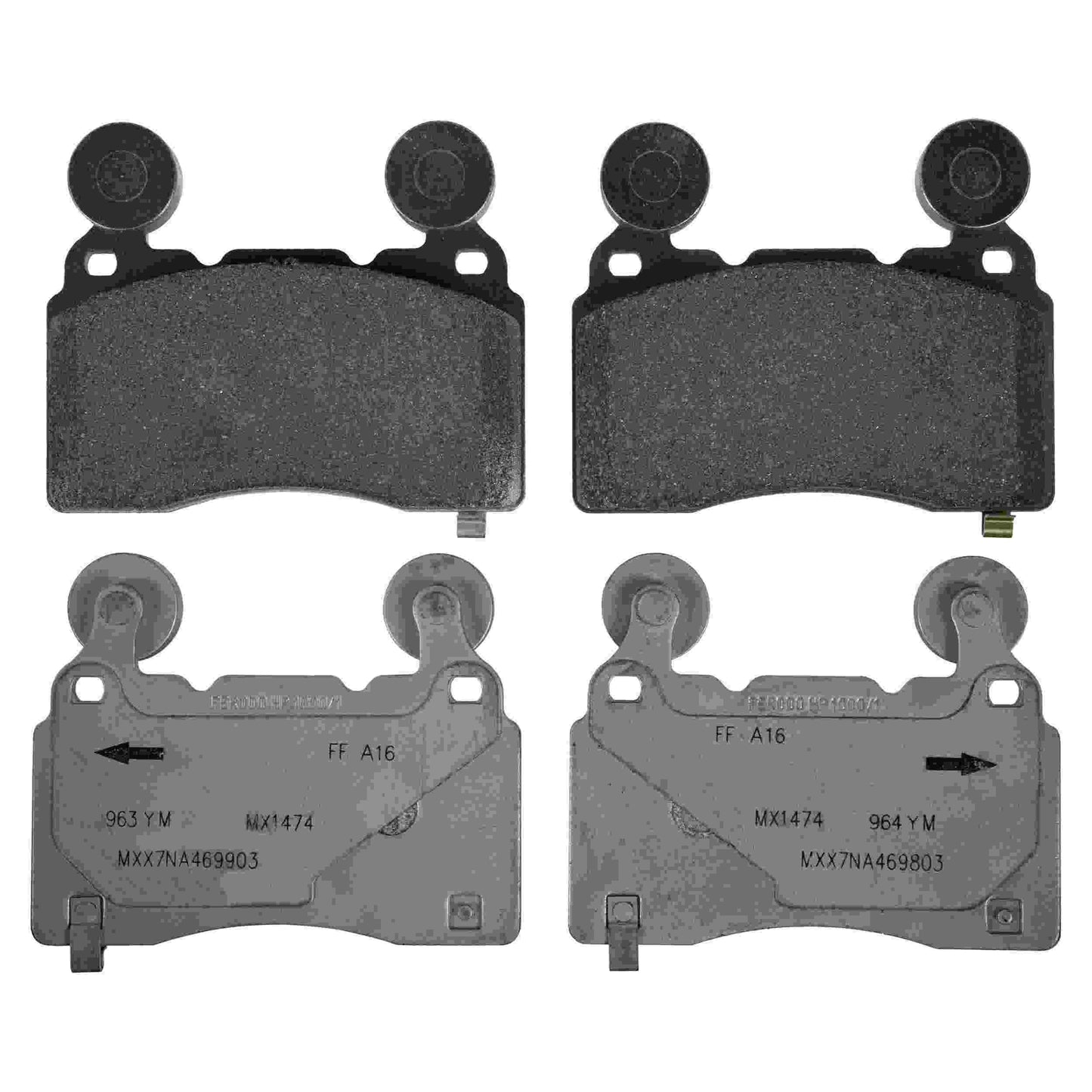 Wagner Brake Disc Brake Pad Set MX1474