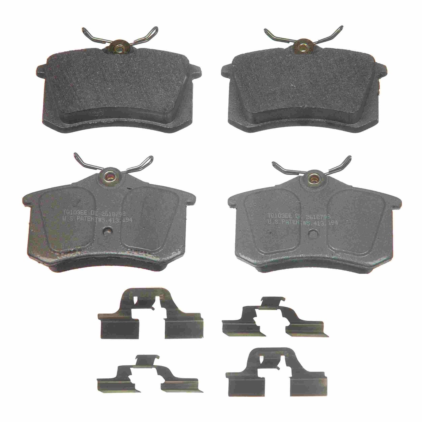 Wagner Brake Disc Brake Pad Set MX340A