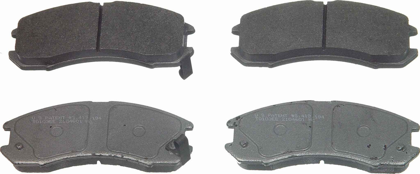 Wagner Brake Disc Brake Pad Set MX399