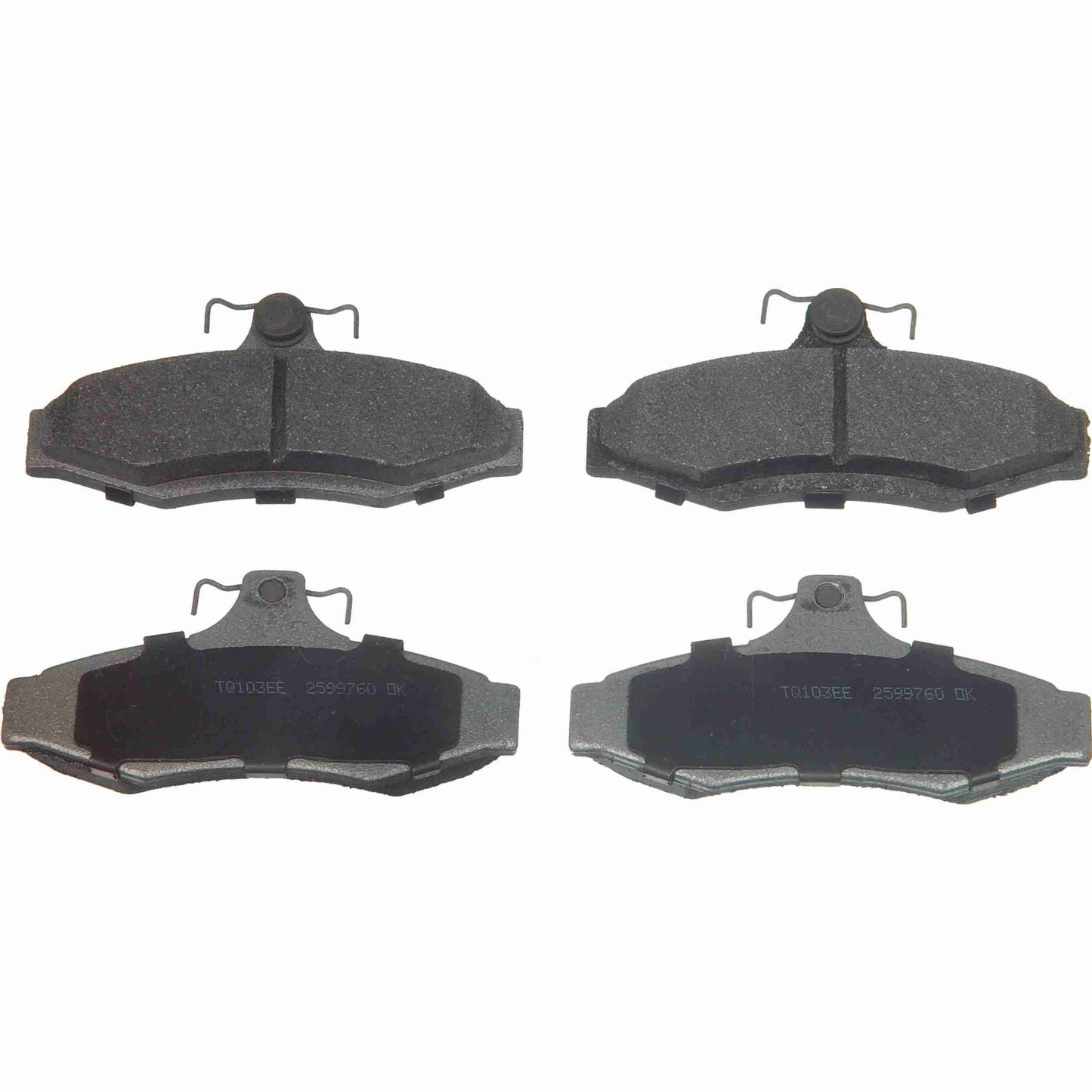 Wagner Brake Disc Brake Pad Set MX724