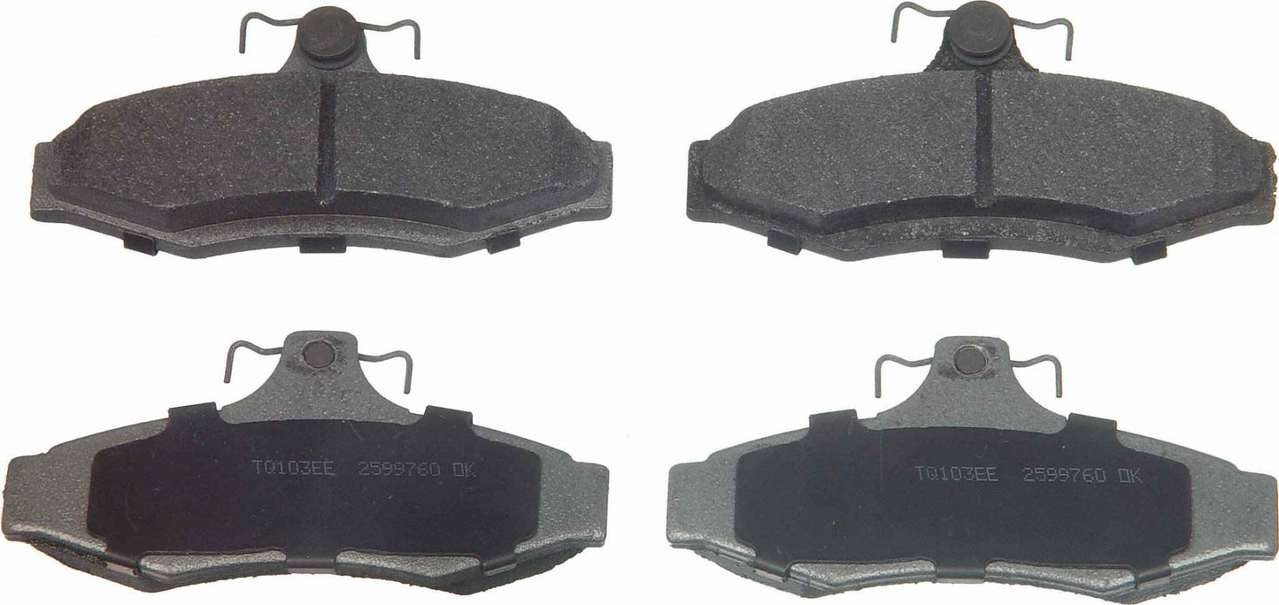 Wagner Brake Disc Brake Pad Set MX724