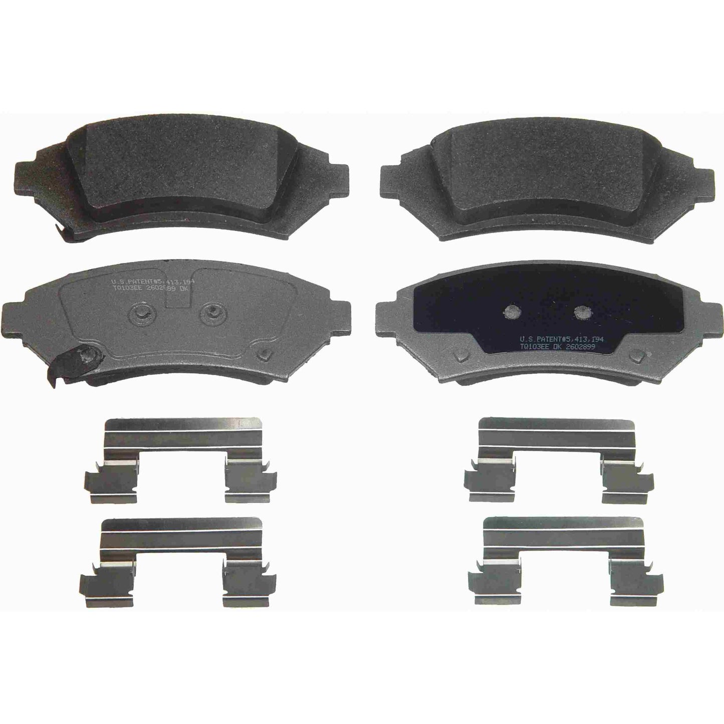 Wagner Brake Disc Brake Pad Set MX818