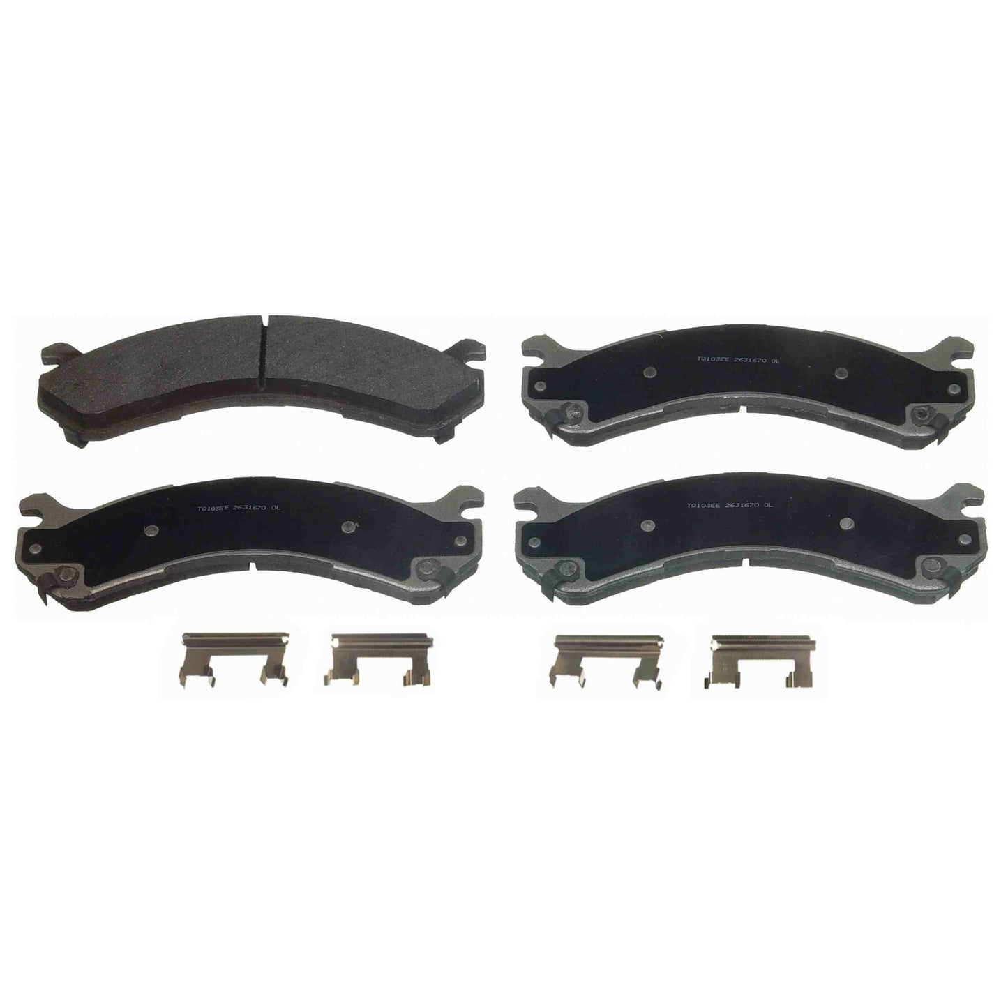 Wagner Brake Disc Brake Pad Set MX909