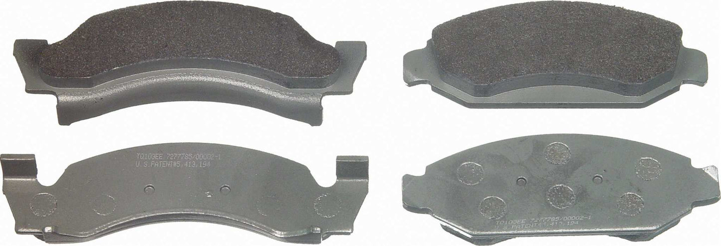 Wagner Brake Disc Brake Pad Set MX92