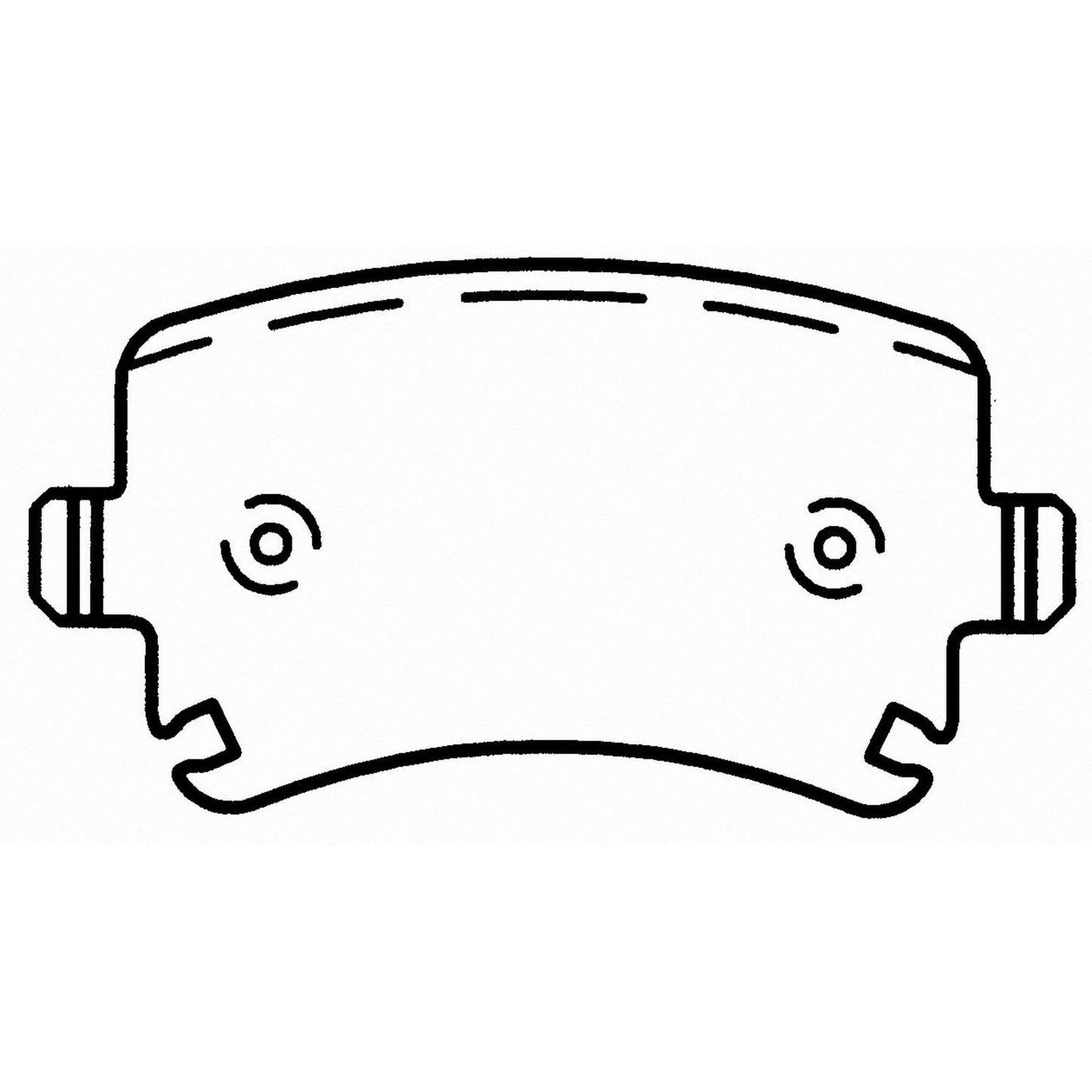 Wagner Brake Disc Brake Pad Set PD1108