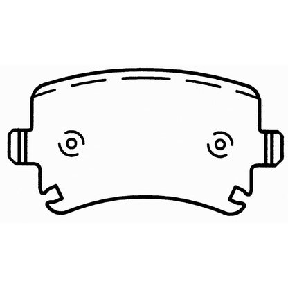 Wagner Brake Disc Brake Pad Set PD1108