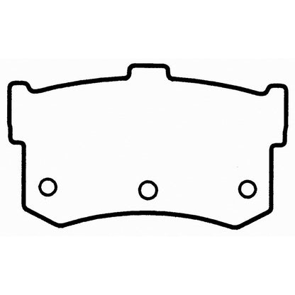 Wagner Brake Disc Brake Pad Set PD342