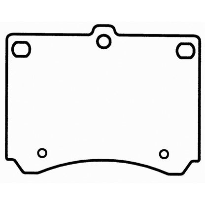 Wagner Brake Disc Brake Pad Set PD473