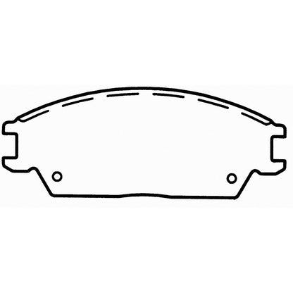 Wagner Brake Disc Brake Pad Set PD497