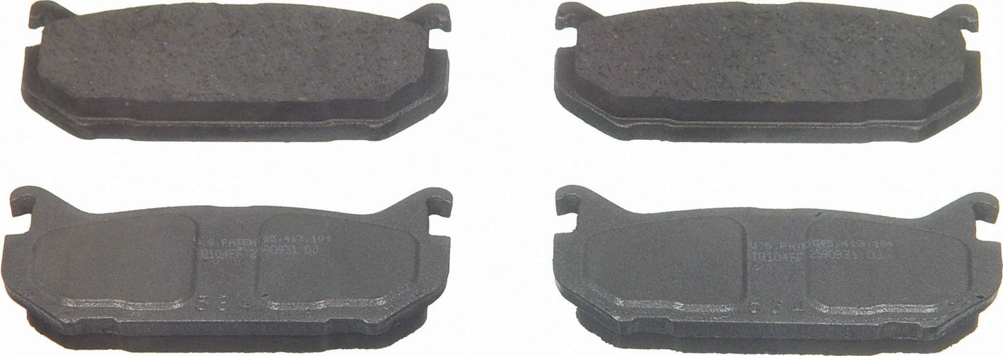 Wagner Brake Disc Brake Pad Set PD584