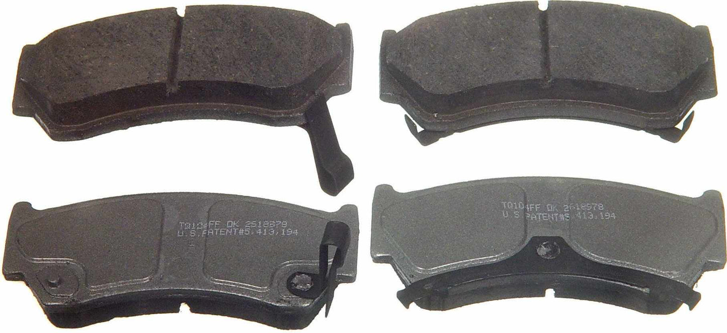 Wagner Brake Disc Brake Pad Set PD668