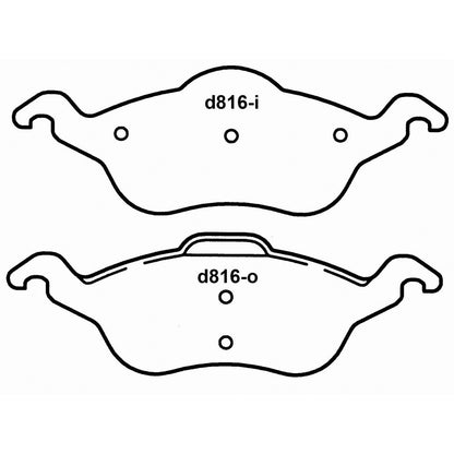 Wagner Brake Disc Brake Pad Set PD816