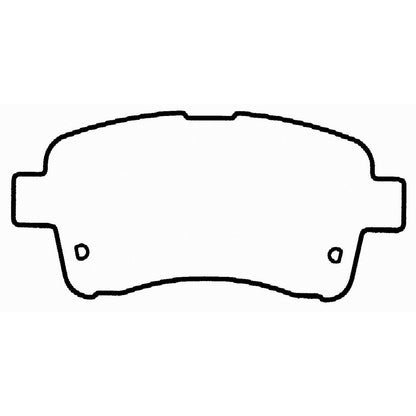 Wagner Brake Disc Brake Pad Set PD937