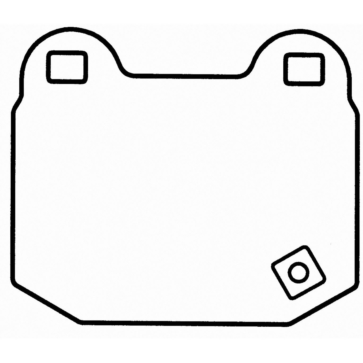 Wagner Brake Disc Brake Pad Set PD961