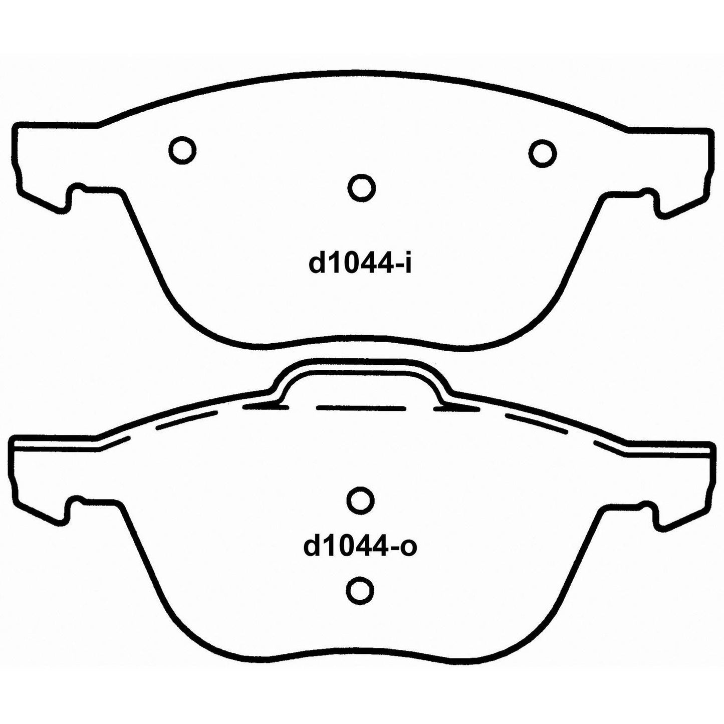 Wagner Brake Disc Brake Pad Set QC1044