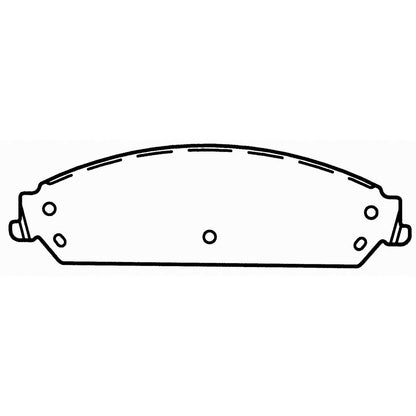 Wagner Brake Disc Brake Pad Set QC1058