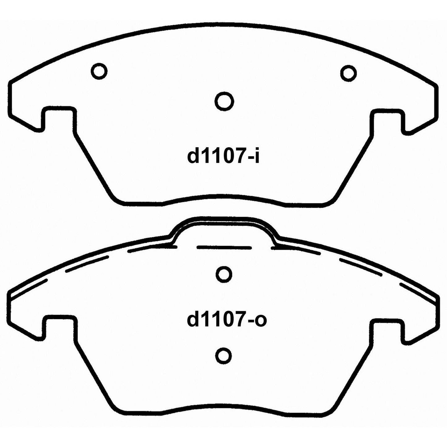 Wagner Brake Disc Brake Pad Set QC1107