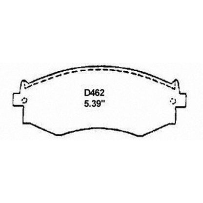 Wagner Brake Disc Brake Pad Set QC462