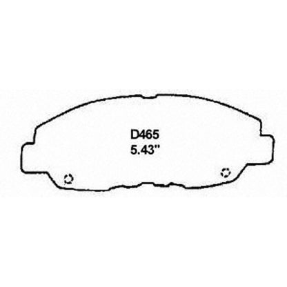 Wagner Brake Disc Brake Pad Set QC465