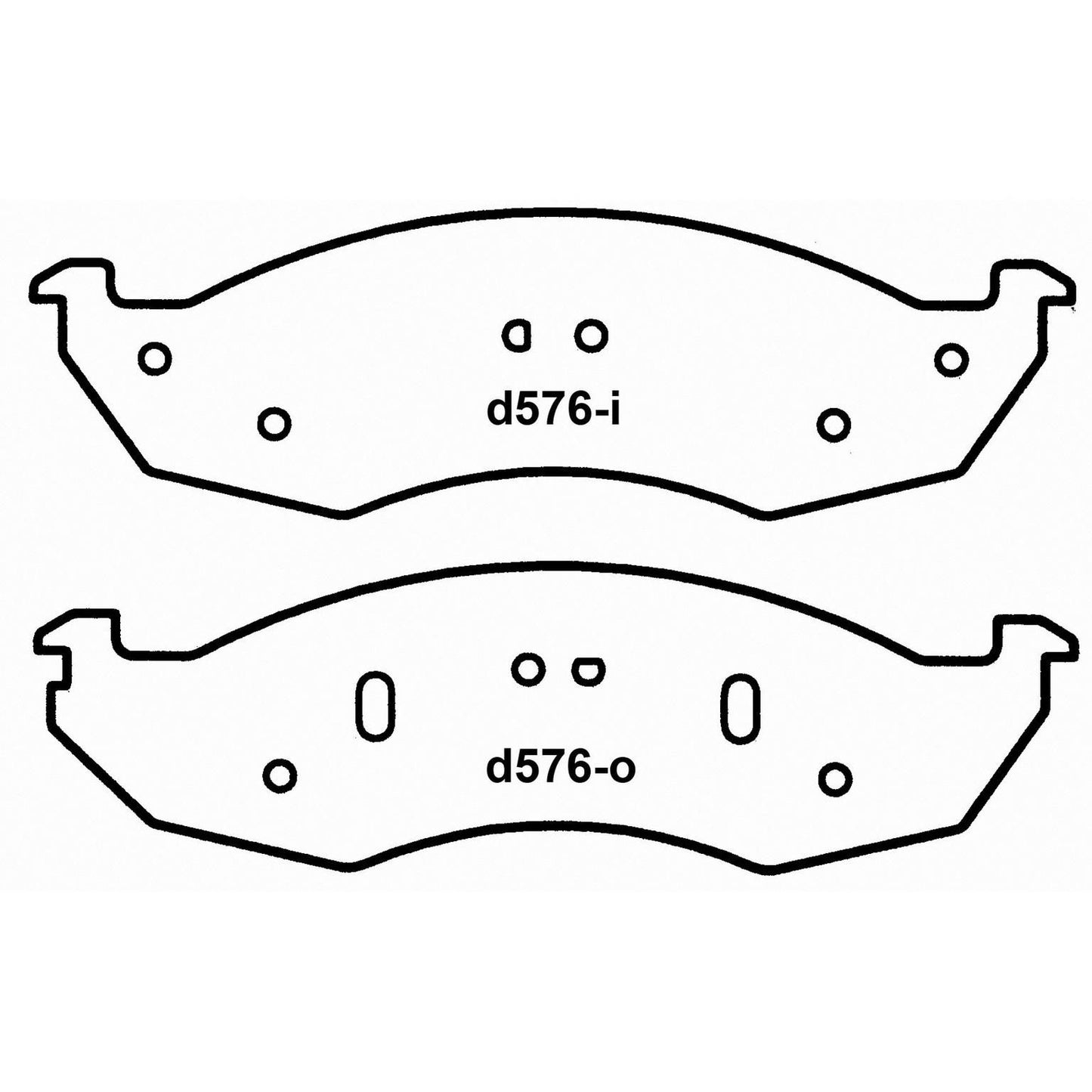 Wagner Brake Disc Brake Pad Set QC576