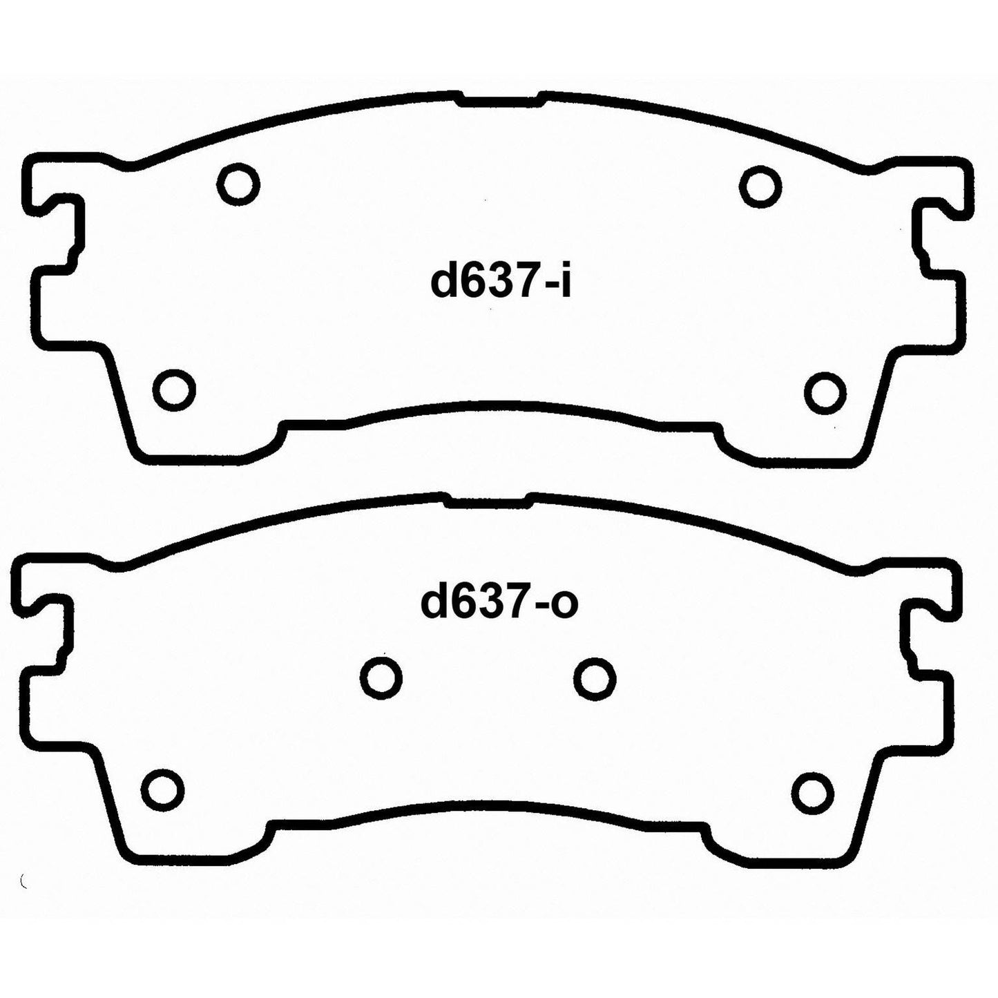 Wagner Brake Disc Brake Pad Set QC637