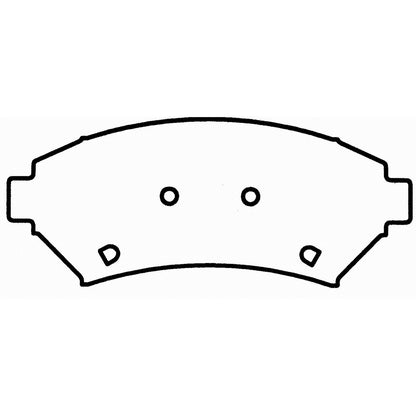 Wagner Brake Disc Brake Pad Set QC699