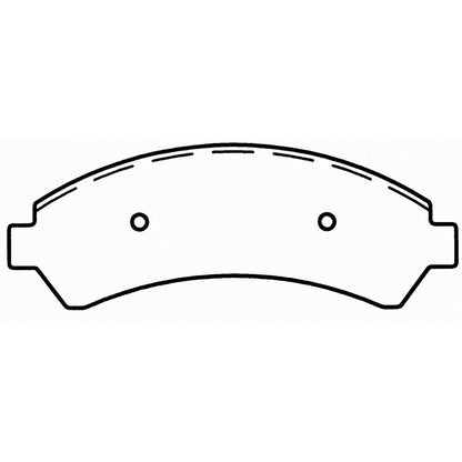 Wagner Brake Disc Brake Pad Set QC726
