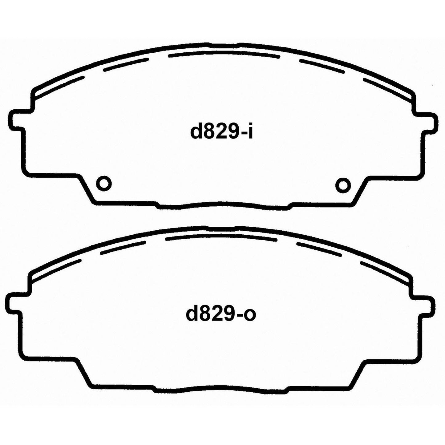 Wagner Brake Disc Brake Pad Set QC829