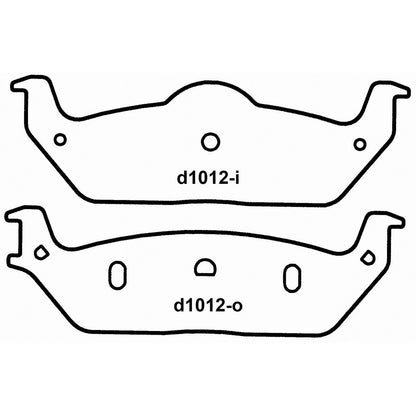 Wagner Brake Disc Brake Pad Set SX1012