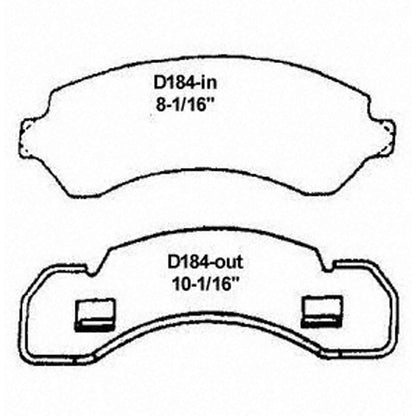 Wagner Brake Disc Brake Pad Set SX184
