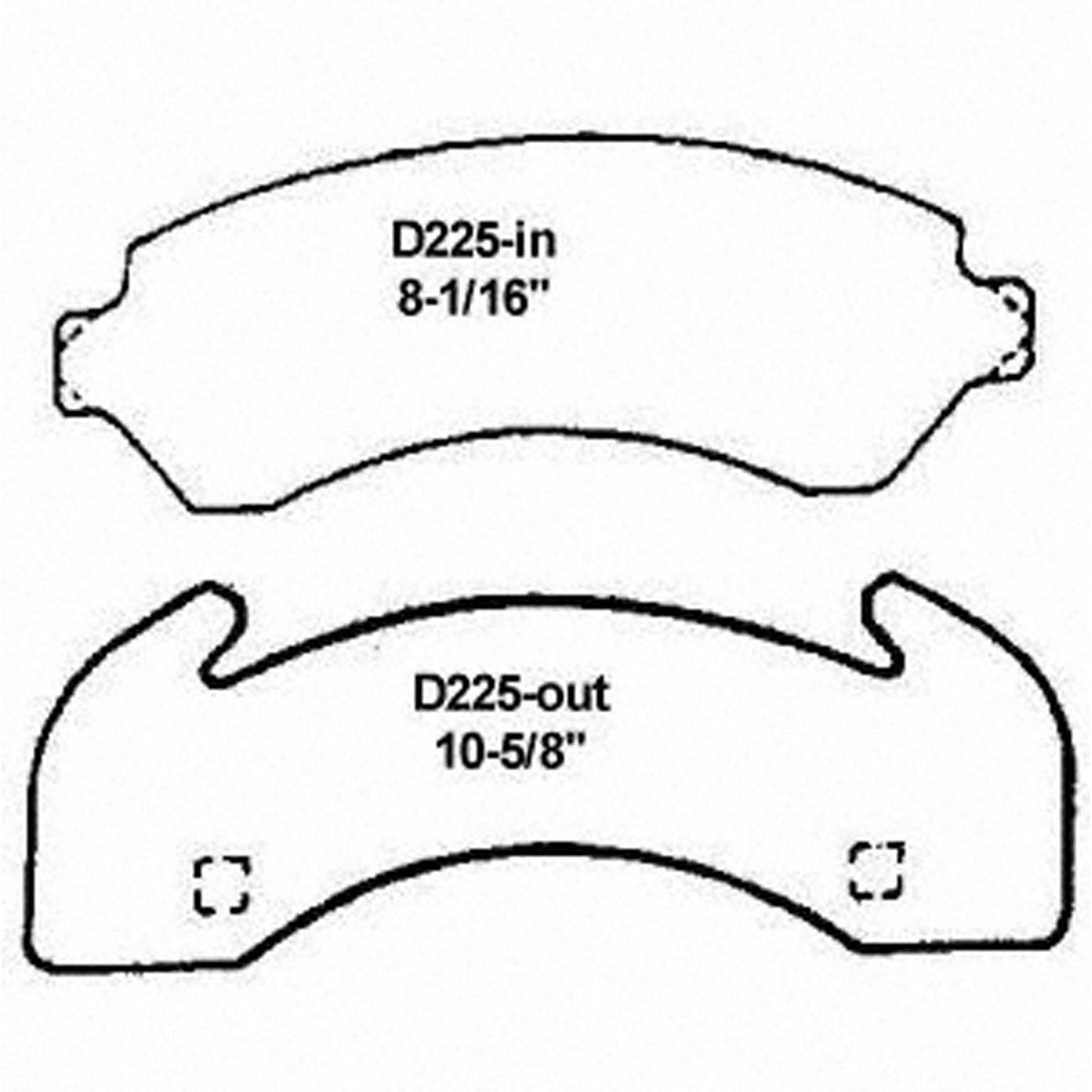 Wagner Brake Disc Brake Pad Set SX225
