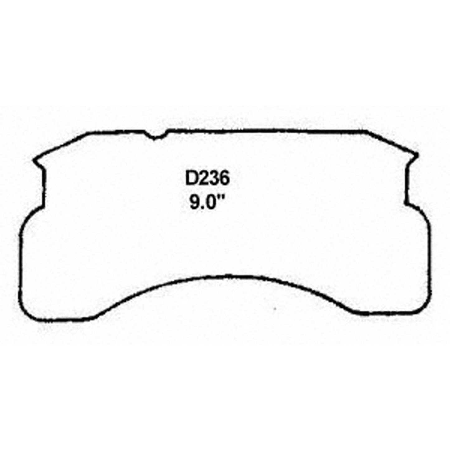 Wagner Brake Disc Brake Pad Set SX236