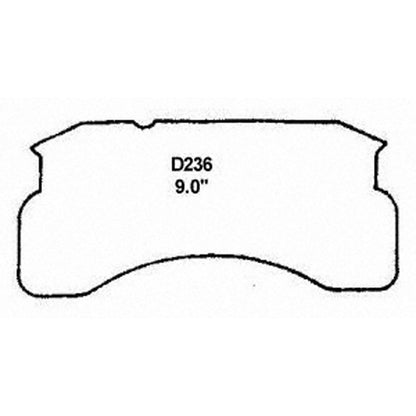 Wagner Brake Disc Brake Pad Set SX236