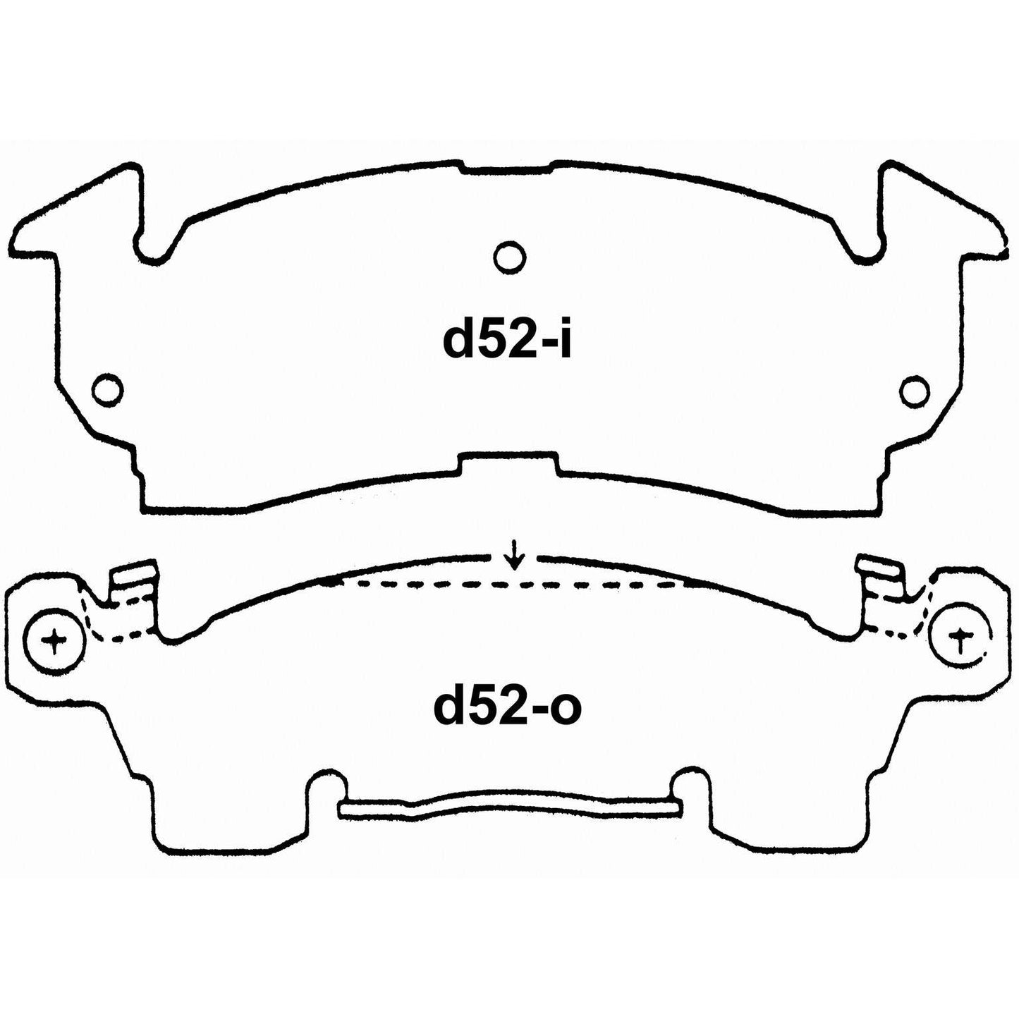 Wagner Brake Disc Brake Pad Set SX52
