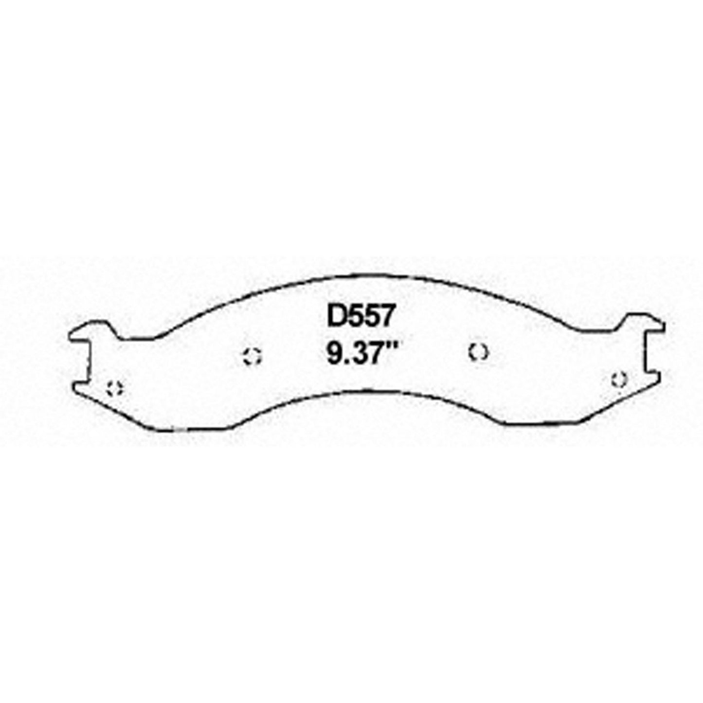 Wagner Brake Disc Brake Pad Set SX557