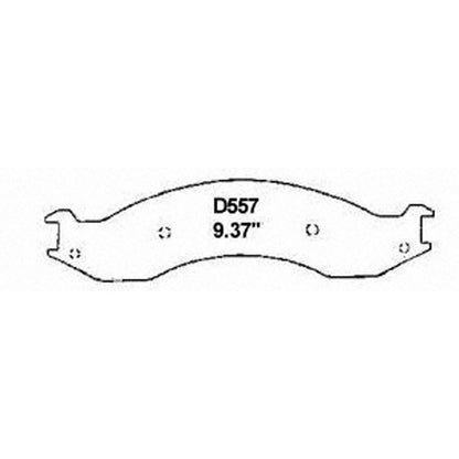 Wagner Brake Disc Brake Pad Set SX557