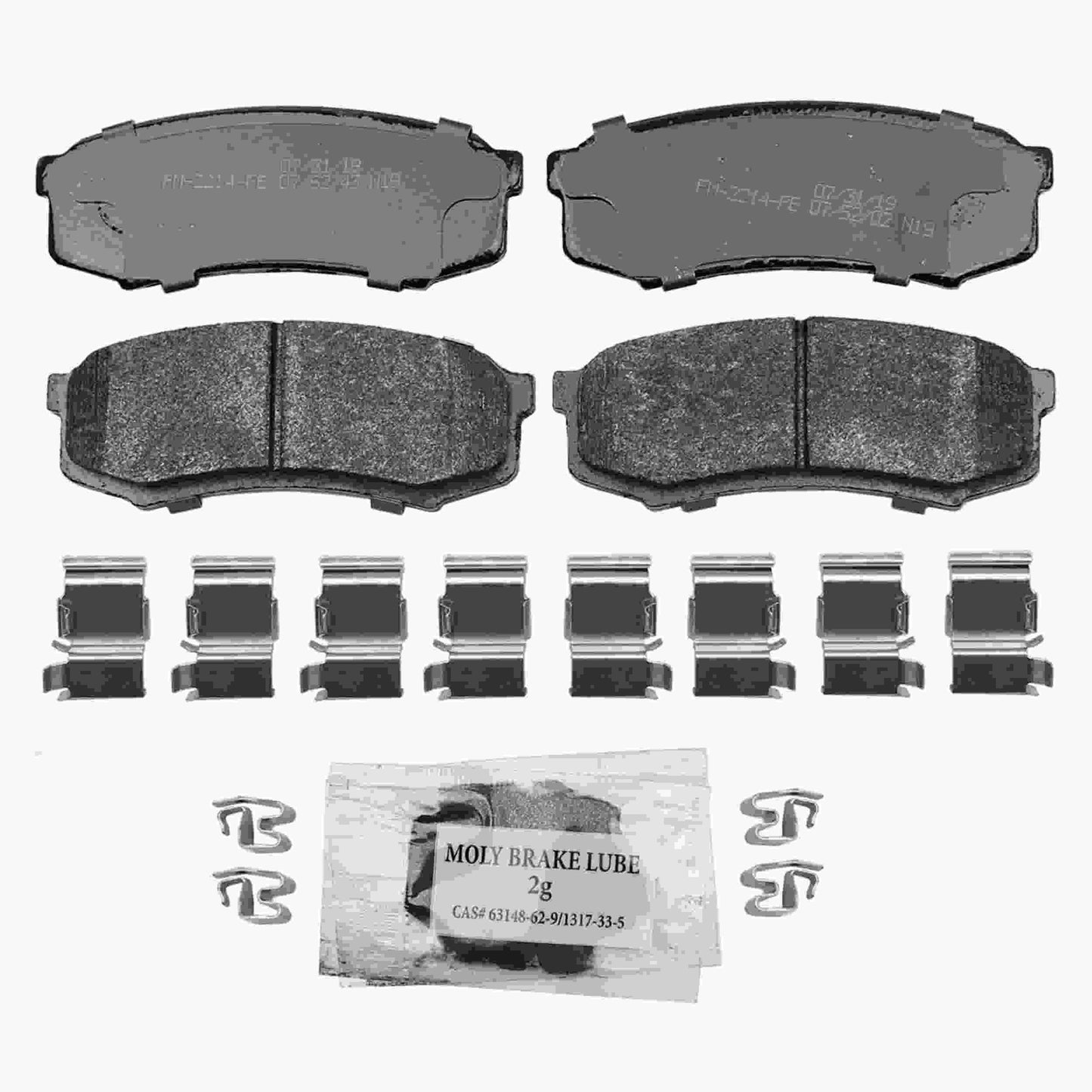 Wagner Brake Disc Brake Pad Set SX606
