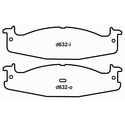 Wagner Brake Disc Brake Pad Set SX632