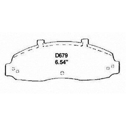 Wagner Brake Disc Brake Pad Set SX679