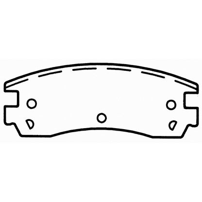 Wagner Brake Disc Brake Pad Set SX714