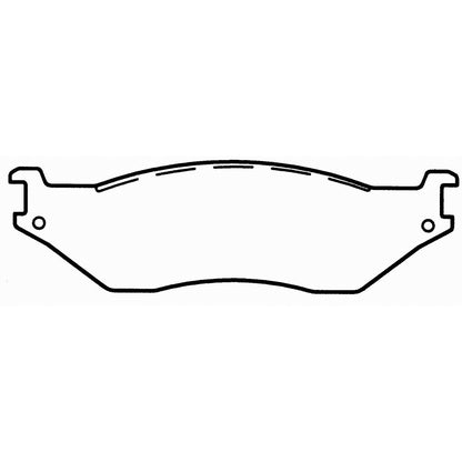 Wagner Brake Disc Brake Pad Set SX777