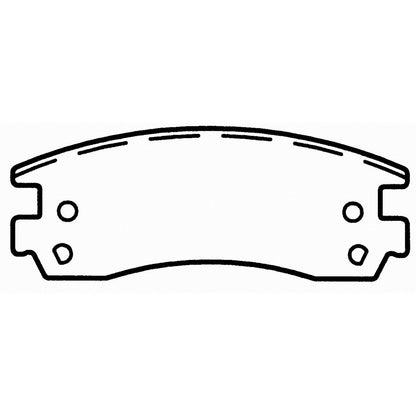 Wagner Brake Disc Brake Pad Set SX814