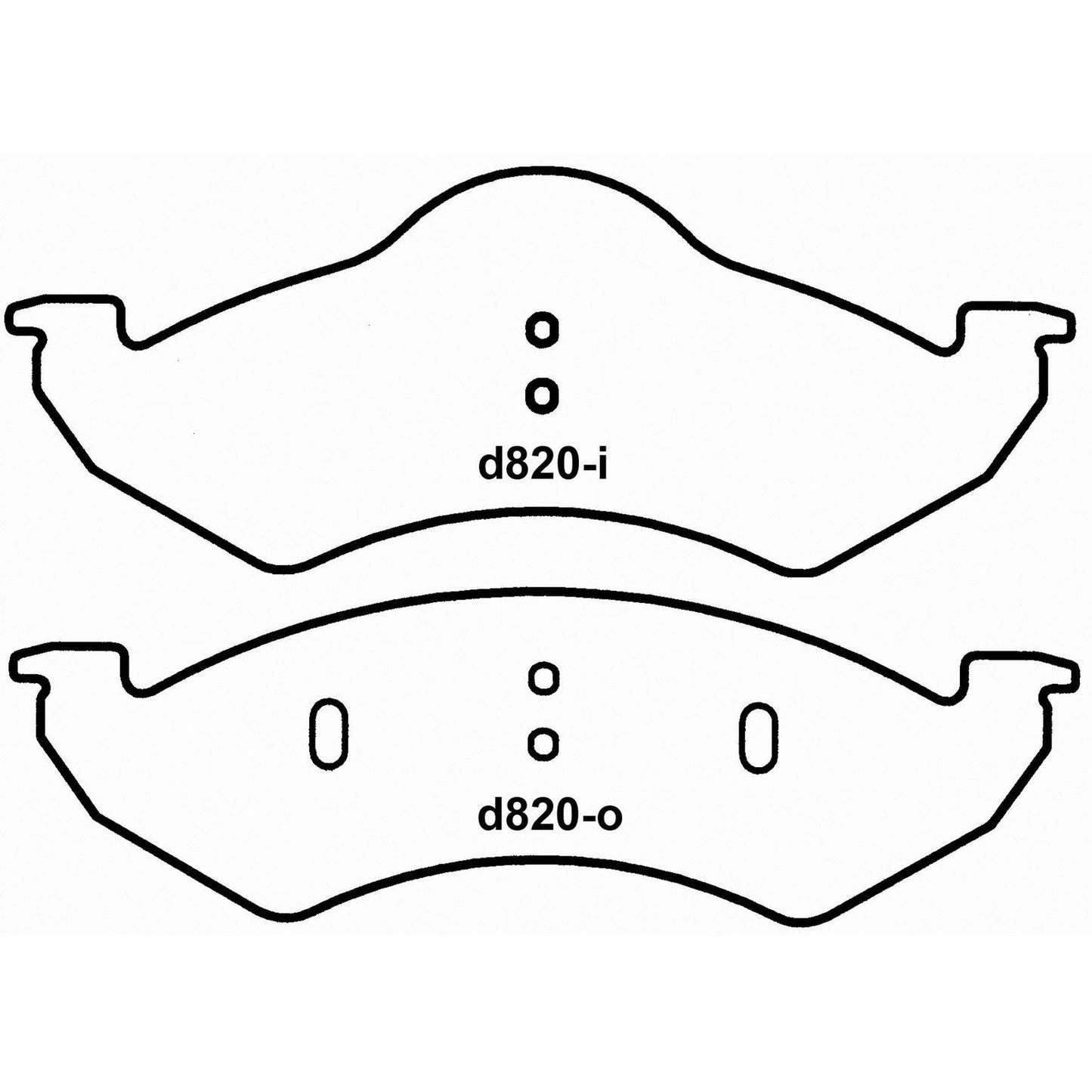 Wagner Brake Disc Brake Pad Set SX820