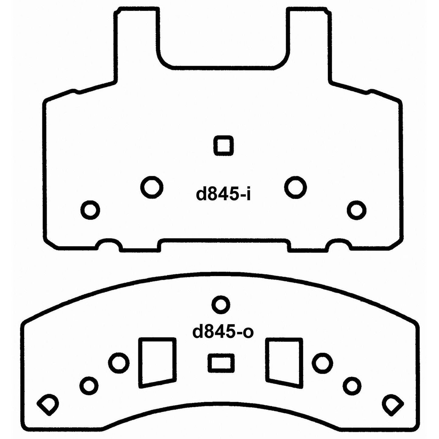 Wagner Brake Disc Brake Pad Set SX845