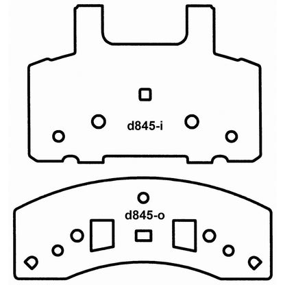 Wagner Brake Disc Brake Pad Set SX845