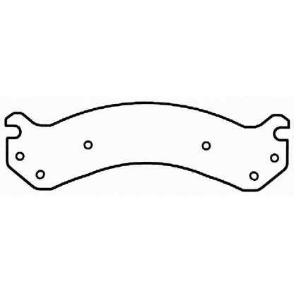 Wagner Brake Disc Brake Pad Set SX909