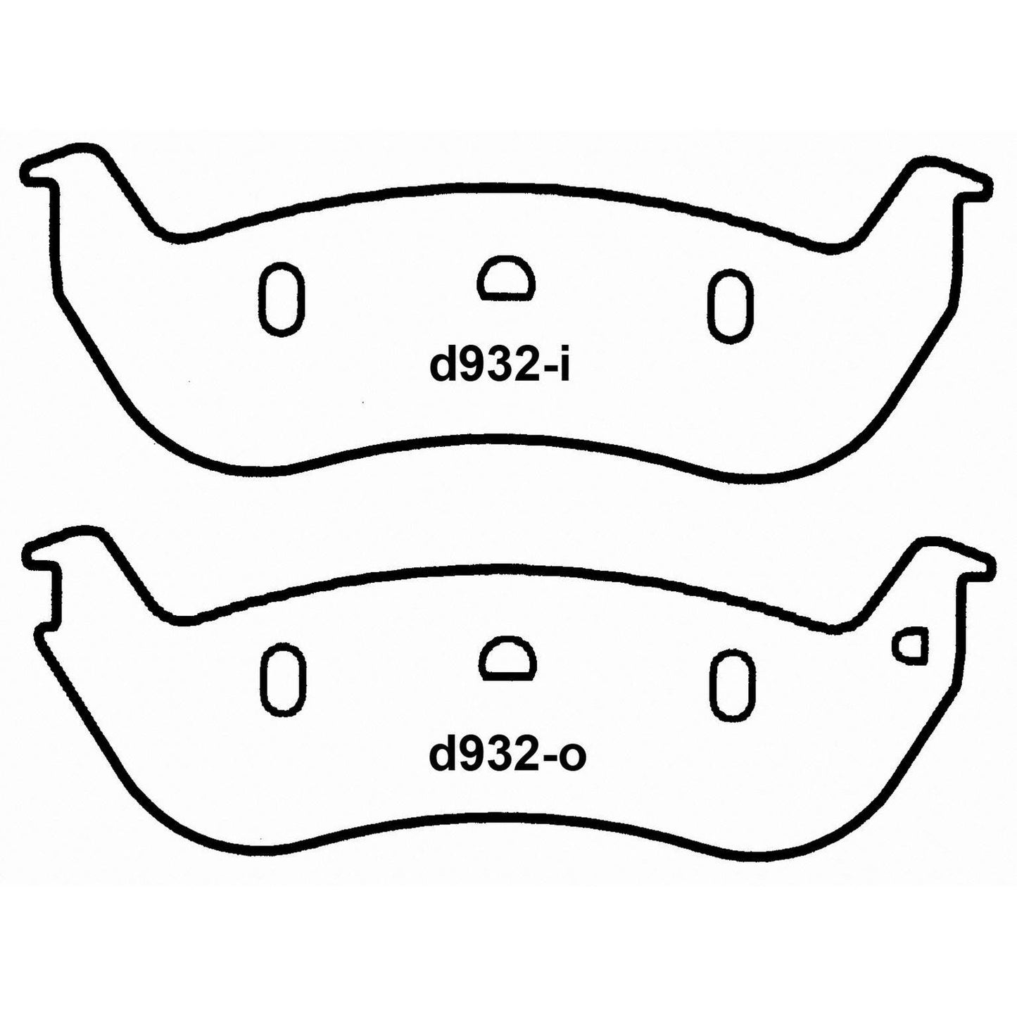 Wagner Brake Disc Brake Pad Set SX932