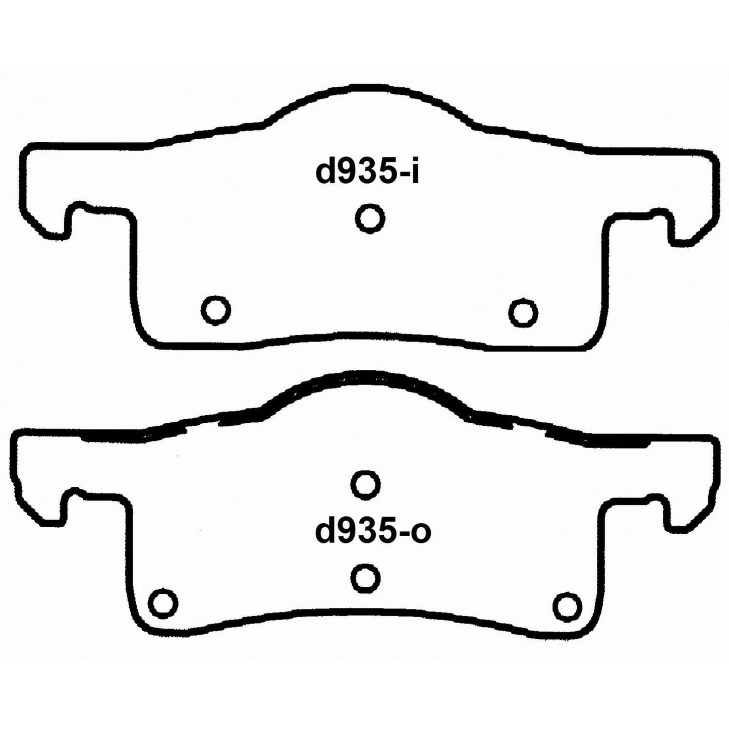 Wagner Brake Disc Brake Pad Set SX935