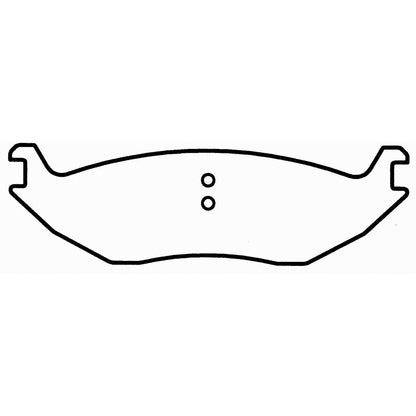 Wagner Brake Disc Brake Pad Set SX967